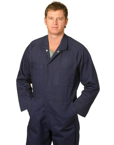 Australian Industrial Wear Work Wear Khaki / 77R MEN'S COVERALL Regular Size WA07