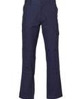 Australian Industrial Wear Work Wear Navy / 77R Men's HEAVY COTTON DRILL CARGO PANTS WP03