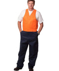 Australian Industrial Wear Work Wear Orange/Navy / 77R MEN'S OVERALL Regular Size SW201