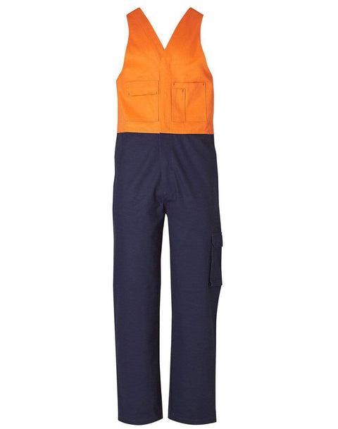 Australian Industrial Wear Work Wear Orange/Navy / 77R Men's OVERALL Regular Size SW201