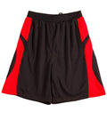 Benchmark Active Wear Black/Red, / 6K SLAMDUNK SHORTS Kids SS23K