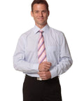 Benchmark Corporate Wear BENCHMARK Men's Mini Check Long Sleeve Shirt M7360L