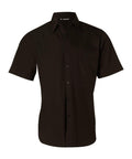 Benchmark Corporate Wear Black / 38 BENCHMARK Men's Nano ™ Tech Short Sleeve Shirt M7001