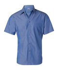 Benchmark Corporate Wear Indigo Blue / 38 BENCHMARK Men's Nano ™ Tech Short Sleeve Shirt M7001