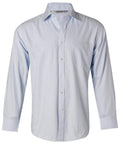 Benchmark Corporate Wear Blue / 38 BENCHMARK Men's Pinpoint Oxford Long Sleeve Shirt M7005L