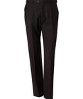 Benchmark Corporate Wear Black / 77 BENCHMARK Men's Polyviscose Flexi Waist Stretch Pants M9340
