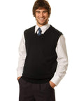 Benchmark Corporate Wear BENCHMARK Men's V-Neck Knit vest WJ02