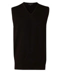 Benchmark Corporate Wear Black / XL BENCHMARK Men's V-Neck Vest M9501