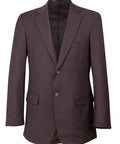 Benchmark Corporate Wear Charcoal / 92 BENCHMARK Men's Wool Blend Stretch Two Buttons Jacket M9100
