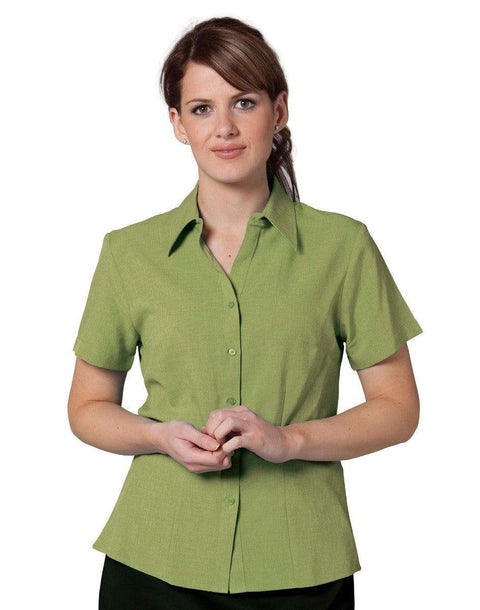 Benchmark Corporate Wear Avocado / 6 BENCHMARK Women's CoolDry Short Sleeve Shirt M8600S