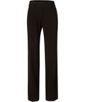 Benchmark Corporate Wear Black/Charcoal / 6 BENCHMARK Women's Poly/Viscose Stretch Stripe Low Rise Pants M9430