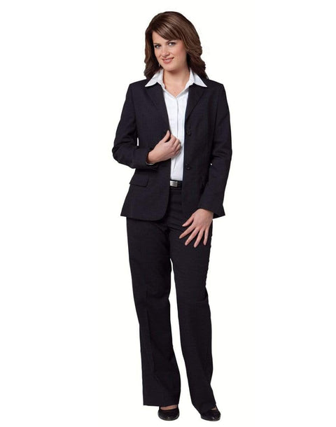 Benchmark Corporate Wear BENCHMARK Women's Wool Blend Stretch Slim Leg Flexi Waist Pants M9400