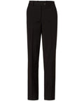 Benchmark Corporate Wear Navy / 6 BENCHMARK Women's Wool Blend Stretch Slim Leg Flexi Waist Pants M9400