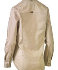 Bisley Workwear Work Wear Bisley WOMENS STRETCH V-NECK CLOSED FRONT SHIRT BLC6063