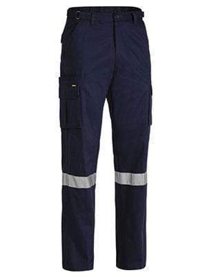 Bisley Workwear Work Wear NAVY (BPCT) / 77R BISLEY WORKWEAR 3M taped 8 pocket cargo pant PANT BPC6007T