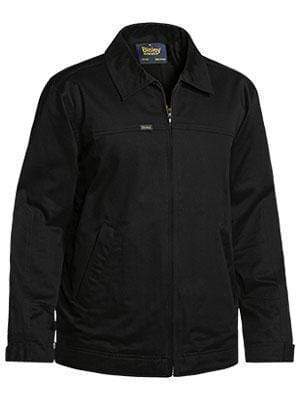 Bisley Workwear Work Wear BLACK (BBLK) / XS BISLEY WORKWEAR COTTON DRILL JACKET WITH LIQUID REPELLENT FINISH BJ6916