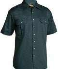 Bisley Workwear Work Wear BISLEY WORKWEAR original cotton drill short sleeve shirt BS1433