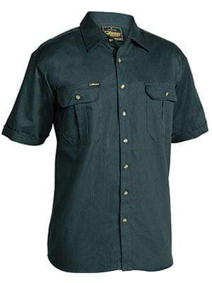 Bisley Workwear Work Wear BISLEY WORKWEAR original cotton drill short sleeve shirt BS1433