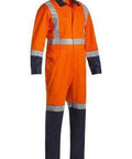 Bisley Workwear Work Wear BISLEY WORKWEAR TAPED TTMC-W LIGHTWEIGHT HI VIS DRILL COVERALL BC6029T