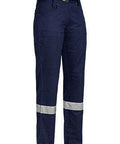 Bisley Workwear Work Wear NAVY (BPCT) / 8 BISLEY WORKWEAR WOMENS X AIRFLOW™ 3M TAPED RIPSTOP VENTED WORK PANT BPL6474T
