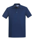 Biz Care Casual Wear Steel Blue / S Biz Collection Byron Mens Polo P011MS