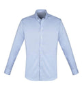 Biz Care Corporate Wear Blue / XS Biz Collection Camden Mens L/S Shirt S016ML