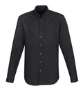 Biz Care Corporate Wear Black / XS Biz Collection Indie Mens L/S Shirt S017ML