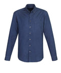 Biz Care Corporate Wear Dark Blue / XS Biz Collection Indie Mens L/S Shirt S017ML