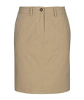 Biz Care Corporate Wear Dark Stone / 6 Biz Collection Lawson Ladies Chino Skirt BS022L