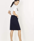 Biz Care Womens Comfort Waist Cargo Doctor Nurse Skirt CL956LS - Simply Scrubs Australia