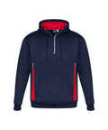 Biz Collection Active Wear Navy/Red/Silver / XS Biz Collection Adult’s Renegade Hoodie SW710M