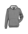 Biz Collection Active Wear Grey Marle / 8 Biz Collection Kid’s Hype Pull-On Hoodie SW239KL