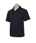 Biz Collection Casual Wear Navy/Red / 4 Biz Collection Kid’s Splice Polo P7700B