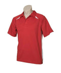 Biz Collection Casual Wear Red/White / 4 Biz Collection Kid’s Splice Polo P7700B