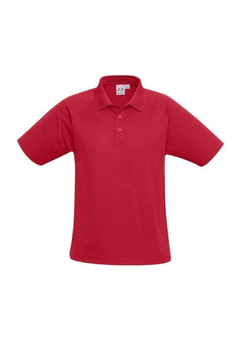 Biz Collection Casual Wear Red / 4 Biz Collection Kid’s Sprint Polo P300KS