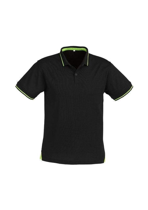 Biz Collection Casual Wear Black/Bright Green / S Biz Collection Men’s Jet Polo P226MS
