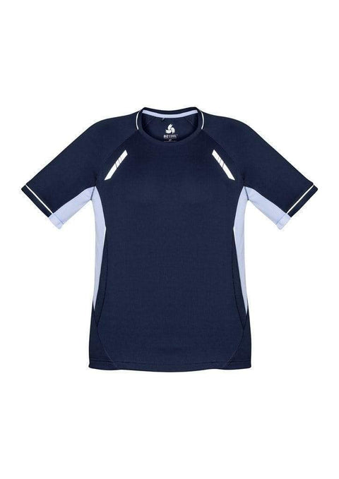 Biz Collection Casual Wear Navy/White/Silver / S Biz Collection Men’s Renegade Tee T701MS