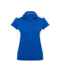 Biz Collection Casual Wear 6 / Royal/White Biz Collection Rival Ladies Polo P705LS