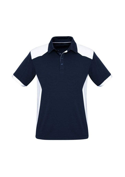 Biz Collection Casual Wear S / Navy/White Biz Collection Rival Mens Polo P705MS