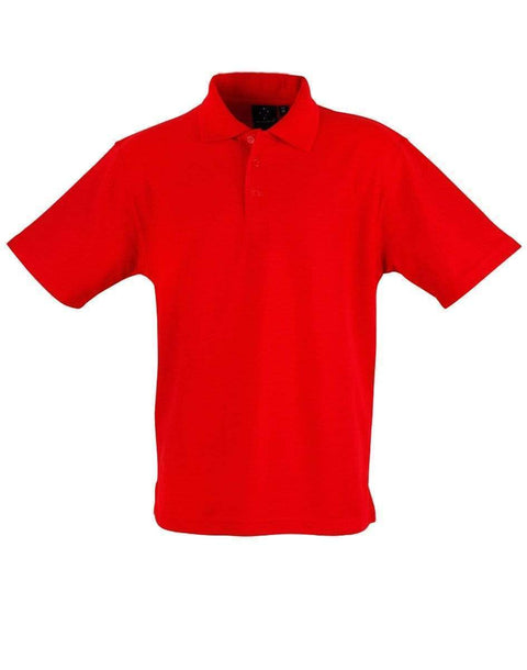 Biz Collection Casual Wear Red / 6K Biz Collection Traditional Polo Kids PS11K