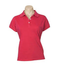 Biz Collection Casual Wear Red / 6 Biz Collection Women’s Neon Polo P2125