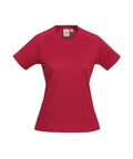 Biz Collection Casual Wear Red / 6 Biz Collection Women’s Sprint Tee T301LS