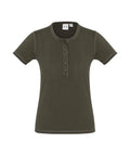 Biz Collection Casual Wear Olive / 6 Biz Collection Women’s Vintage Tee T811L