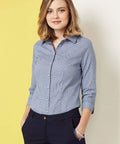 Biz Collection Corporate Wear French Blue / 6 Biz Collection Jagger Ladies ¾/S Shirt S910LT