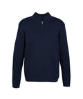 Biz Collection Corporate Wear Navy / XS Biz Collection Men’s 80/20 Wool-rich Pullover Wp10310