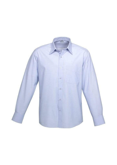 Biz Collection Corporate Wear Blue / S Biz Collection Men’s Ambassador Long Sleeve Shirt S29510