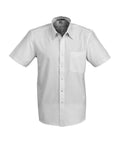 Biz Collection Corporate Wear Silver Grey / S Biz Collection Men’s Ambassador Short Sleeve Shirt S251ms
