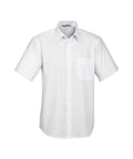 Biz Collection Corporate Wear White / XS Biz Collection Men’s Base Short Sleeve Shirt S10512