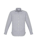 Biz Collection Corporate Wear Silver / S Biz Collection Men’s Ellison Long Sleeve Shirt S716ml