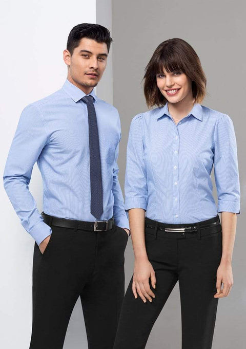 Biz Collection Corporate Wear Biz Collection Men’s Euro Long Sleeve Shirt S812ML